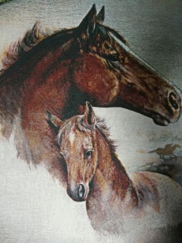 лошадь с жеребенком ― ИГРУШКИ И СУВЕНИРЫ ОПТОМ В НОВОСИБИРСКЕ