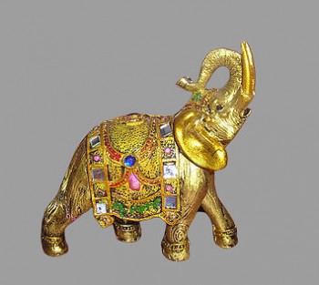 Слон золото ― ИГРУШКИ И СУВЕНИРЫ ОПТОМ В НОВОСИБИРСКЕ
