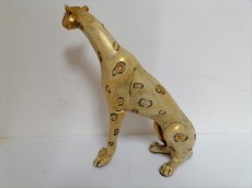 леопард статуэтка золото