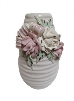 ваза Диана малая цветная лепка ― ИГРУШКИ И СУВЕНИРЫ ОПТОМ В НОВОСИБИРСКЕ