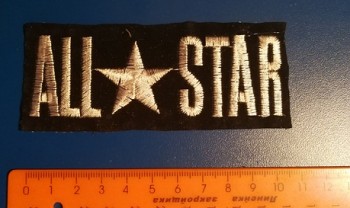 термонаклейка ALL STAR ― ИГРУШКИ И СУВЕНИРЫ ОПТОМ В НОВОСИБИРСКЕ