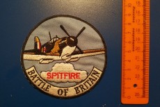 термонаклейка самолет Spitfire