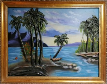 картина кожа пальмы ― ИГРУШКИ И СУВЕНИРЫ ОПТОМ В НОВОСИБИРСКЕ