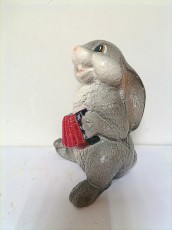 Кролик с гармошкой(пенопласт)