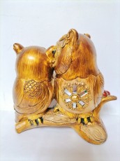сова парочка статуэтка