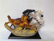 лошади статуя бегут