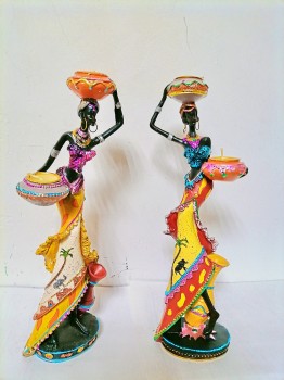 Африканки  подсвечники ― ИГРУШКИ И СУВЕНИРЫ ОПТОМ В НОВОСИБИРСКЕ