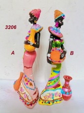 Девушка Африканка статуэтка