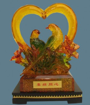 птицы пара статуя смола ― ИГРУШКИ И СУВЕНИРЫ ОПТОМ В НОВОСИБИРСКЕ